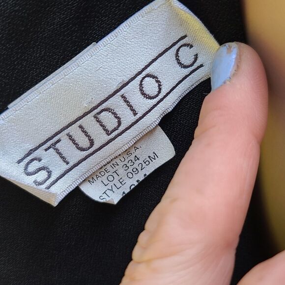 Studio C Square Neck Sleeveless Dress - Picture 9 of 9